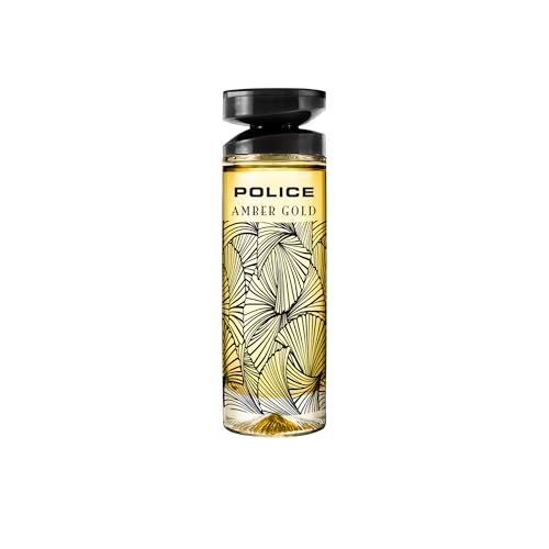 Image of Police Amber Gold Eau de Toilette 100ml for Women | Long Lasting Oriental Floral Perfume | Saffron, Bitter Orange, Jasmine, Magnolia, Akigalawood & Oakmoss | Warm Sensual Feminine Fragrance | Premium Gift for Her