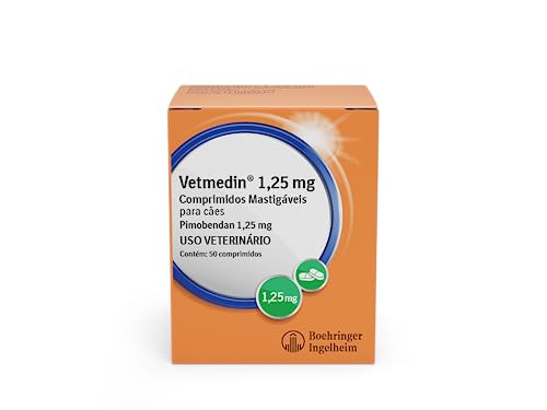 Nexgard Vetmedin Boehringer Ingelheim 50 Comprimidos Mastigáveis Para Cães - 1 25 Mg