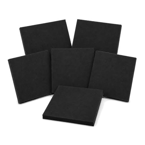 MAGZO 6Pcs Adhesive Foam Padding 1/4 in Thick X 4 in X 4 in