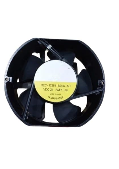 Image of Lighting Hub REC-17251-B24W-AH Axial Fan 24V-0.65A DC Brushless Air Cooling Fan 172 * 150 * 51mm 2Wire