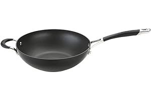 Circulon Momentum Hard-Anodized Nonstick Wok, 12-Inch