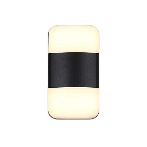 Applique murale extérieure LED 14W étanche IP65 ZXQUEGF blanc chaud pour balcon cour