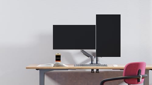 Support double écran PC réglable pour soulager le mal de dos et la nuque - 5