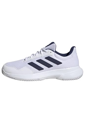 adidas Unisex Court Spec 2 Tennis Shoes, Cloud White/Dark Blue/Cloud White,...