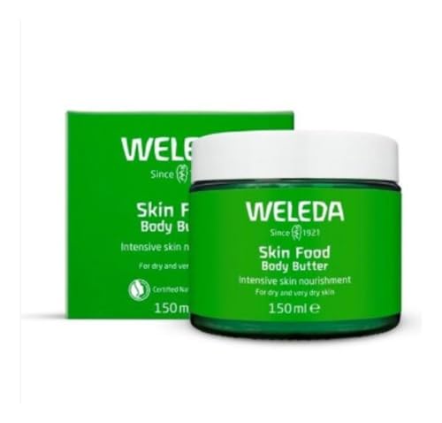 Weleda Skin Food Body Butter 5 Fluid Ounce, Sustainable Glass Jar, Plant Rich...