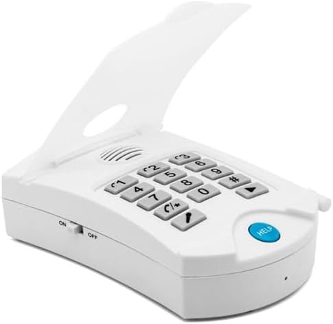 Emergency Home Landline Phone Unit for Elderly, Children, Grandparents Medical Alert Systems for Seniors - Year-Round Peace of Mind -No Monthly Fee