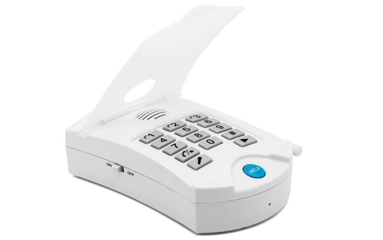 Emergency Home Landline Phone Unit for Elderly, Children, Grandparents Medical Alert Systems for Seniors - Year-Round Peace of Mind -No Monthly Fee