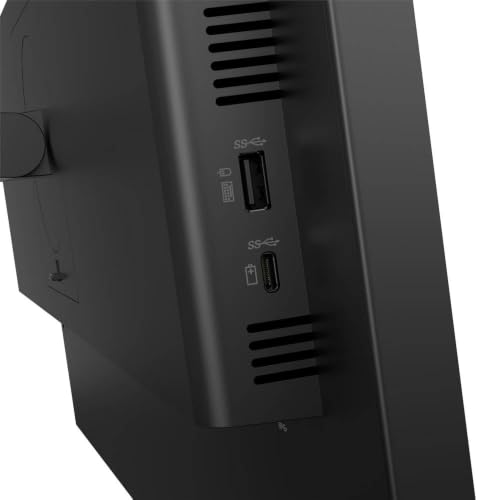 Image of Lenovo ThinkVision P27QD-40 27 inch Class WQHD LED Monitor - 16:9 - Raven Black