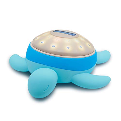 Tick Tock Turtle - Kai (Blue) Kids Alarm Clock With Wake-Assist Sleep Cycle Detection, Sunrise Alarm Clock, Sleep Aid, Night Light For Kids, Sleep Training Clock, Visual Timer For Kids, Child Safe #TOP1