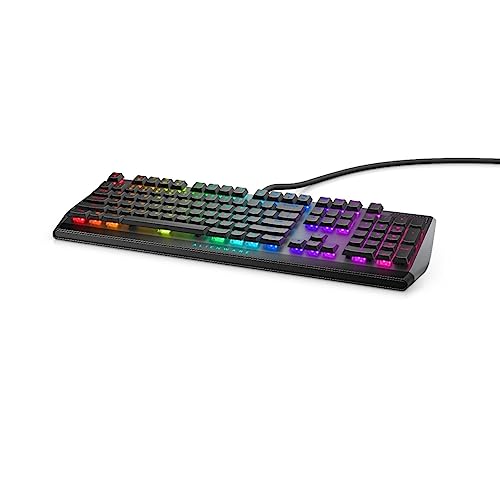 AW510K Tastiera Gaming – RGB a Basso Profilo, Cherry MX Low Profile Red, USB, Qwerty Dark Side of the Moon - Tastiera gaming - Immagine 3