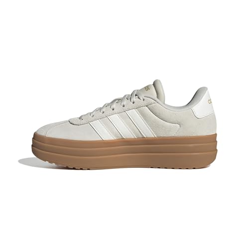 adidas Women's VL Court Bold, Alumina/White/Gum, 7