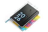 weekview compact note – der clevere Wochenplaner! Personal Organizer mit großem Notizteil A6+ Leseband, Sticker, Tafelkalender, Einstecktasche, Gummiband (Classic, Black 2026)