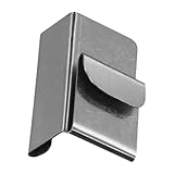 Opatiny Industrielle Overlock-Nähmaschinen-Nahtführung und Säumer, Metall-Nählineal, Overlock-Nähmaschine, 1 Stück