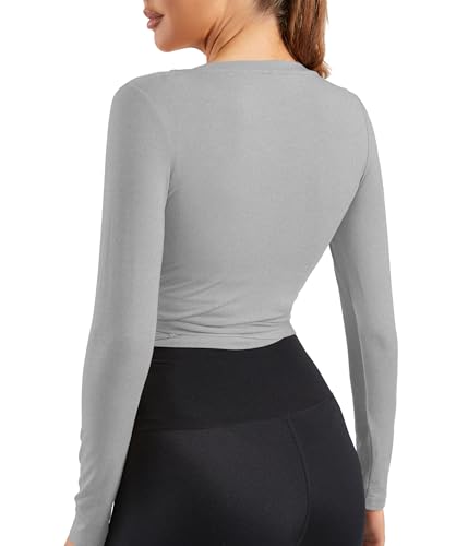 Image of Women Tie Front Shrug Long Sleeve Bolero Cardigan Lightweight Casual Tops