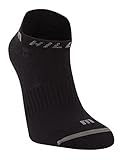 Antimicrobien Hilly Mono Skin Lite Socklet Chaussettes Unisexe Noir/Gris M 6 8.5