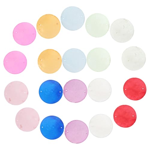 Coquilles Rondes Transparentes polies pour bijoux fins de haute qualité