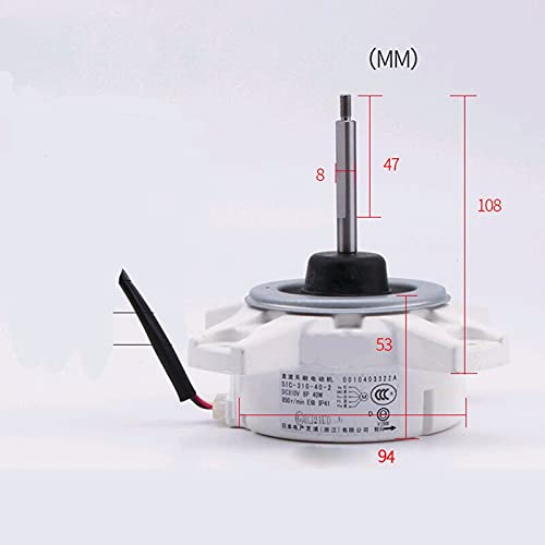 Aria condizionata DC. Motore del Ventilatore per Motori Senza spazzole del condizionatore d'Aria Panasonic SIC-310-40-2 40W 310V Parti di Riparazione