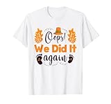 Funny Thanksgiving Pregnancy Announcement Outfit