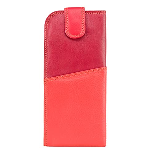 Image of VISCONTI RB106 Soft Leather Eye Glasses Pouch /Sunglasses Case Holder,