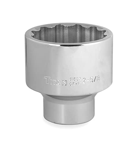 Titan 61584 1-Inch Drive x 2-5/8-Inch 12-Point SAE Socket