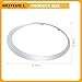 MOTOALL 51137300631 Headlight Trim Ring Headlamp Bezel Left & Right Chrome Fit for Mini Cooper F55 F56 F57 2014-2021 Replaces# 51137300632