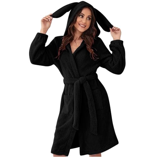 Bata para mujer ligera: albornoz para mujer, chaqueta con cinturón, sexy, ligera, hasta la rodilla, bata ligera para salón, pijama ligero, informal, bata de boda, suave, para bodas, fiestas de novias,