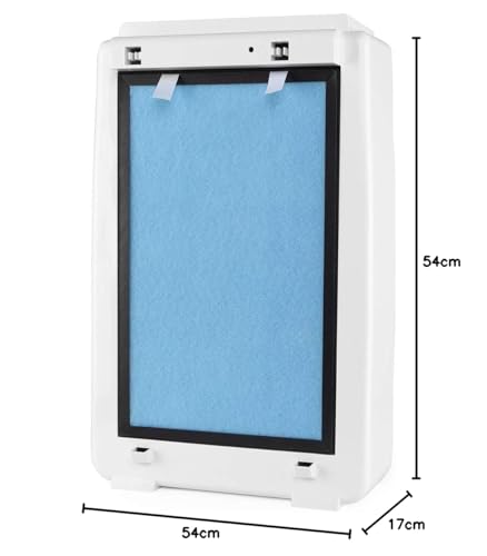 Orbegozo PU 1000 - Purificador de aire con filtro HEPA, 5 etapas de purificación, área hasta 35 m2, temporizador, panel táctil, contra alérgenos y olores, 45 W - imagen 7