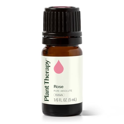 Plant Therapy Rose Essential Oil 100% Pure, Undiluted, Natural Aromatherapy, Therapeutic Grade