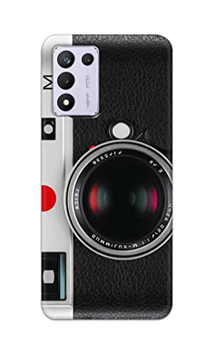 Image of Printed Hard Back Cover Case for Realme 9 5G Speed Edition | Realme 9 5G SE | Realme 9 SE 5G Back Cover (Vintage Camera) -702