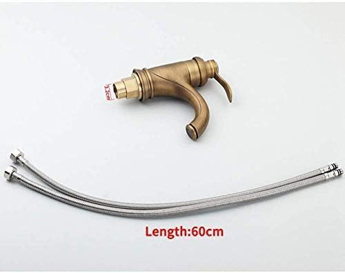 Robinet de cuisine en bronze brossé : élégance classique pour évier rétro - 7