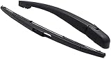Brazo de limpiaparabrisas trasero de coche, para Renault Megane 3 III Hatch 2008-2016 14 'Conjunto de repuesto de conjunto de escobillas de limpiaparabrisas trasero