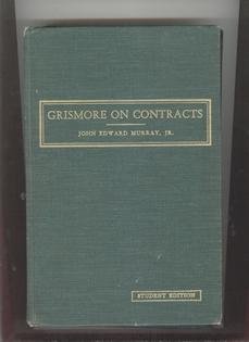 Principles of the Law of Contracts
