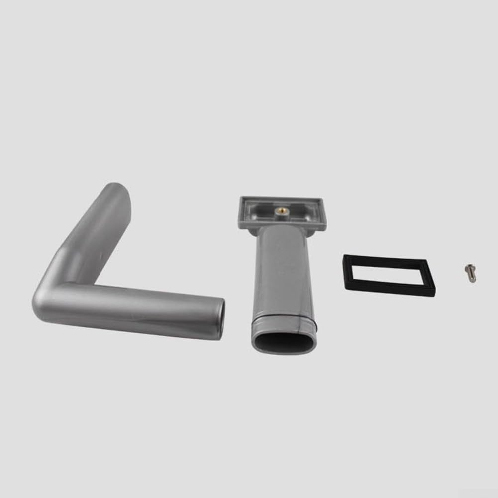 Ricambio Flessibile Per Testa Di Troppo Pieno Lavello – Tubo ABS Regolabile 140-220mm, Antigoccia