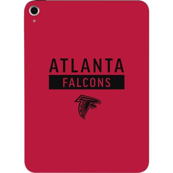 Skinit Decal Tablet Skin Compatible with iPad 11th Gen (2025) - Officially Licensed NFL Atlanta Falcons Red Performance Series Design