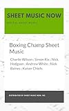 Boxing Champ Sheet Music