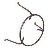 VALICLUD Support de Wok Extérieur en Acier Renforcé Petit Trépied pour Grand Foyer Supp...