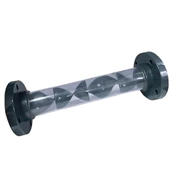 3 Inch Static Mixer with Flange Connection for PVC and Stainless Steel
