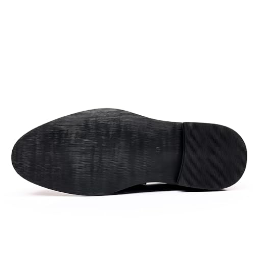 Men's Casual Driving Shoes Patent Leather Tassel Loafers Non-Slip Penny Formal Tuxedo Shoes Business Party Leather Shoes3