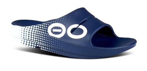 Image of Men's OOahh Slide Sandal - Navy