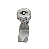Triangle Lock 304 Stainless Steel Cam Lock Industrial Electric Box Special Lock Quarter Turn 1Pcs(MS705-3)