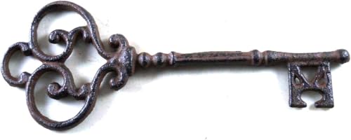 UGKIamous Cast Iron Skeleton Key Vintage Decorative Antique Keys for