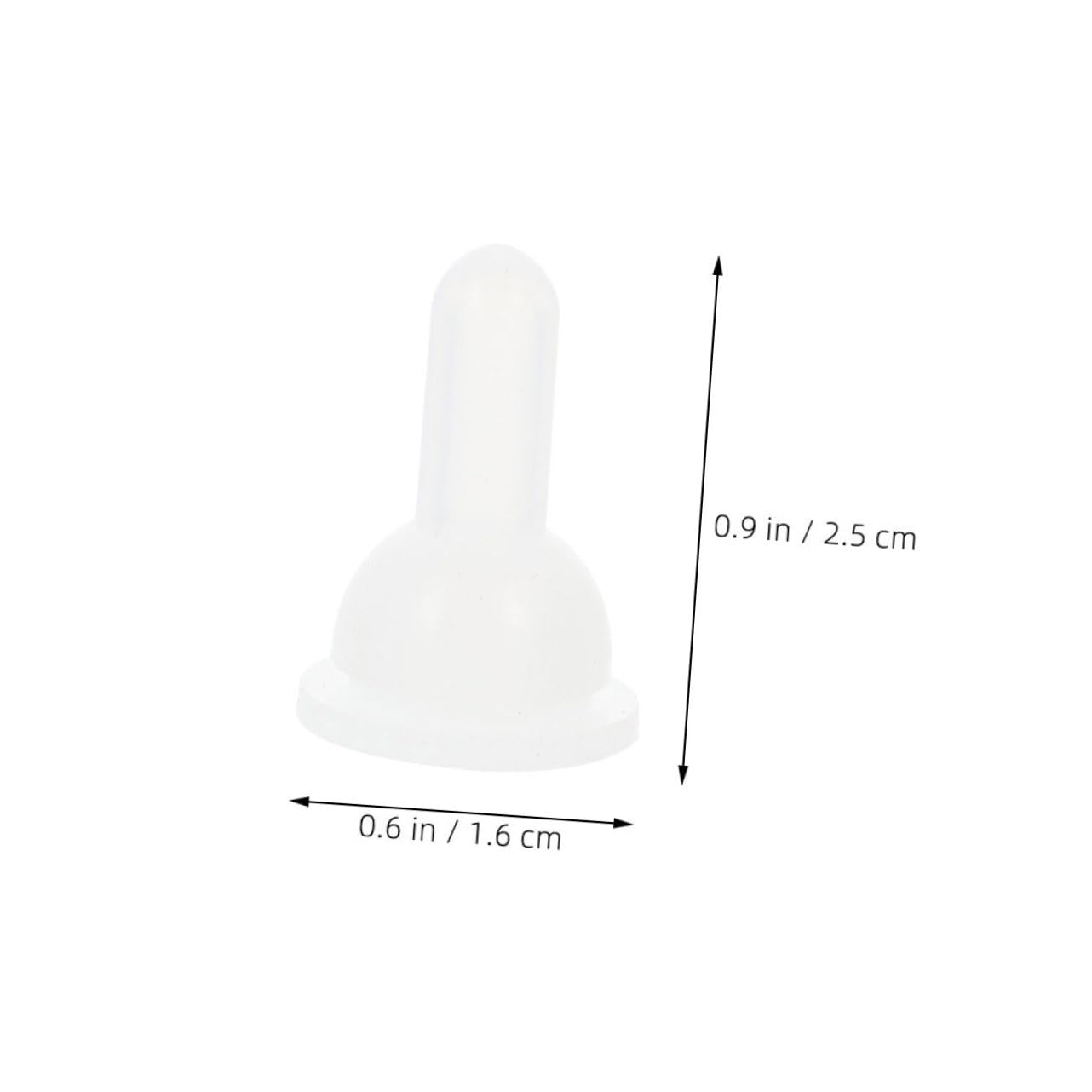 BESPORTBLE Pet Pacifier Accessories Versatile Feeding for Chinchillas Rabbits Dogs Silicone Nipples Nursing Feeder Replacement Nipple