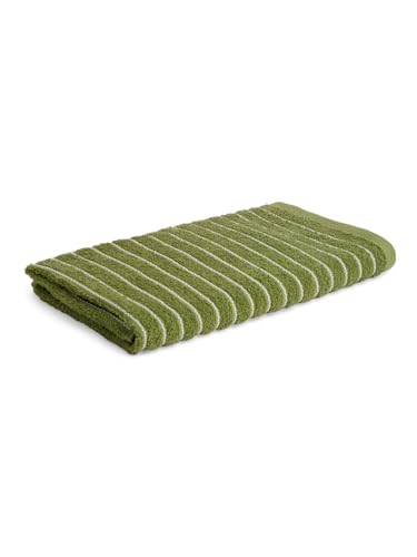 Image of Welspun 2-in-1 100% Cotton Bath Towel-Apple Green