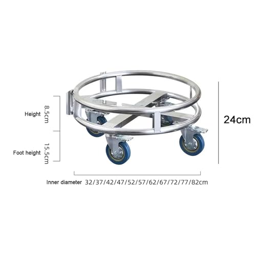 Chariot utilitaire robuste pour éviter le mal de dos transport seaux à eau