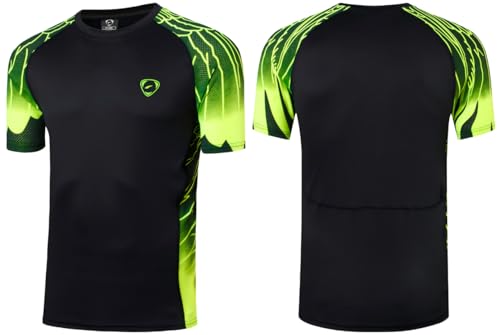 5 Pack Men's Active Quick Dry T Shirts Athletic Running Gym Workout Sport Tee Shirt Tshirt Golf Tennis Tops Bulk LSL229_5Pack3