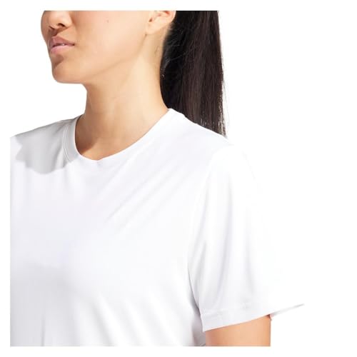 adidas Damen Designed for Training T-Shirt, Weiss/opulenter Garten, Mittel – Ansicht 5