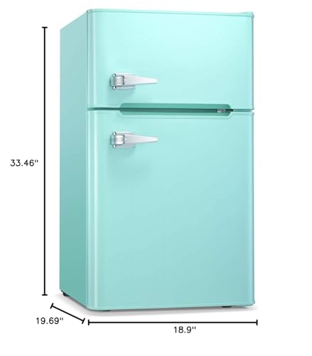 Antarctic Star 58F90GR Compact Mini Refrigerator Separate Freezer thumb #7