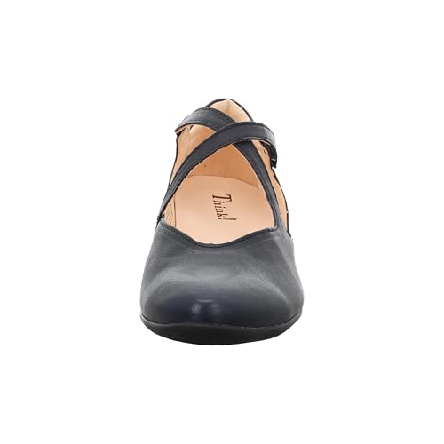 Think GUAD2 Women's Chrome-Free Tanned Sustainable Interchangeable Footbed Ballet Flats2