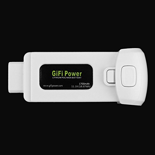 TwoCC 1 Pieces for Gifi Power Light Compact 11.1 V 1700 Mah 14.43 Wh for Yuneec Breeze