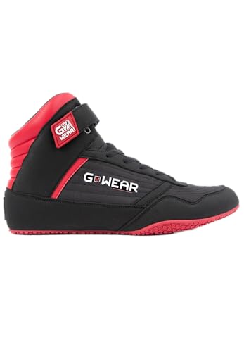 Gwear Classic High Tops - Black/Red - EU 44